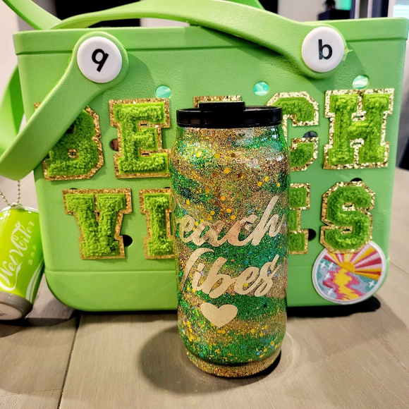 Custom Bitty Beach Bag with matching 12oz tumbler! - Picture 4 of 6